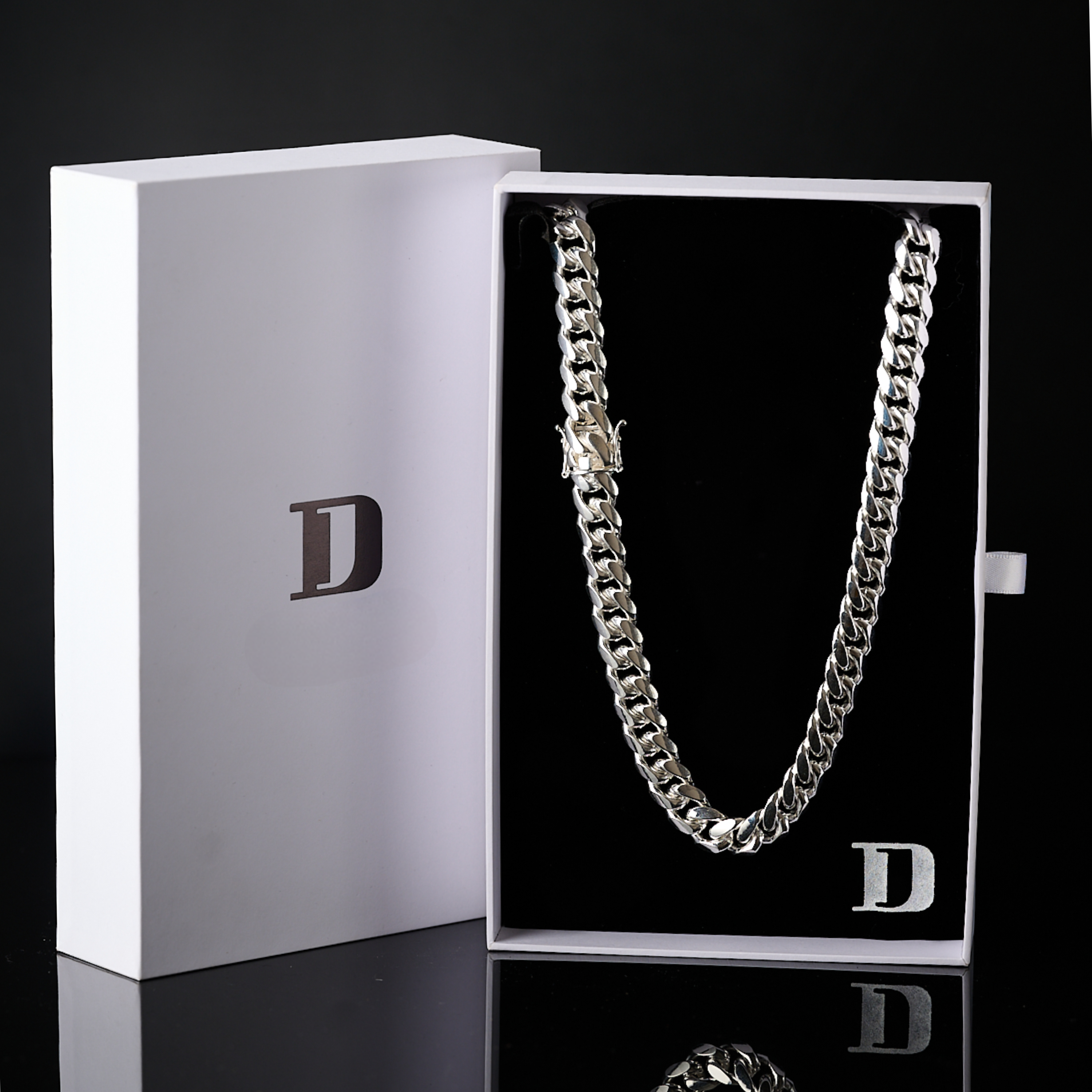 Miami Cuban Box Lock Necklace