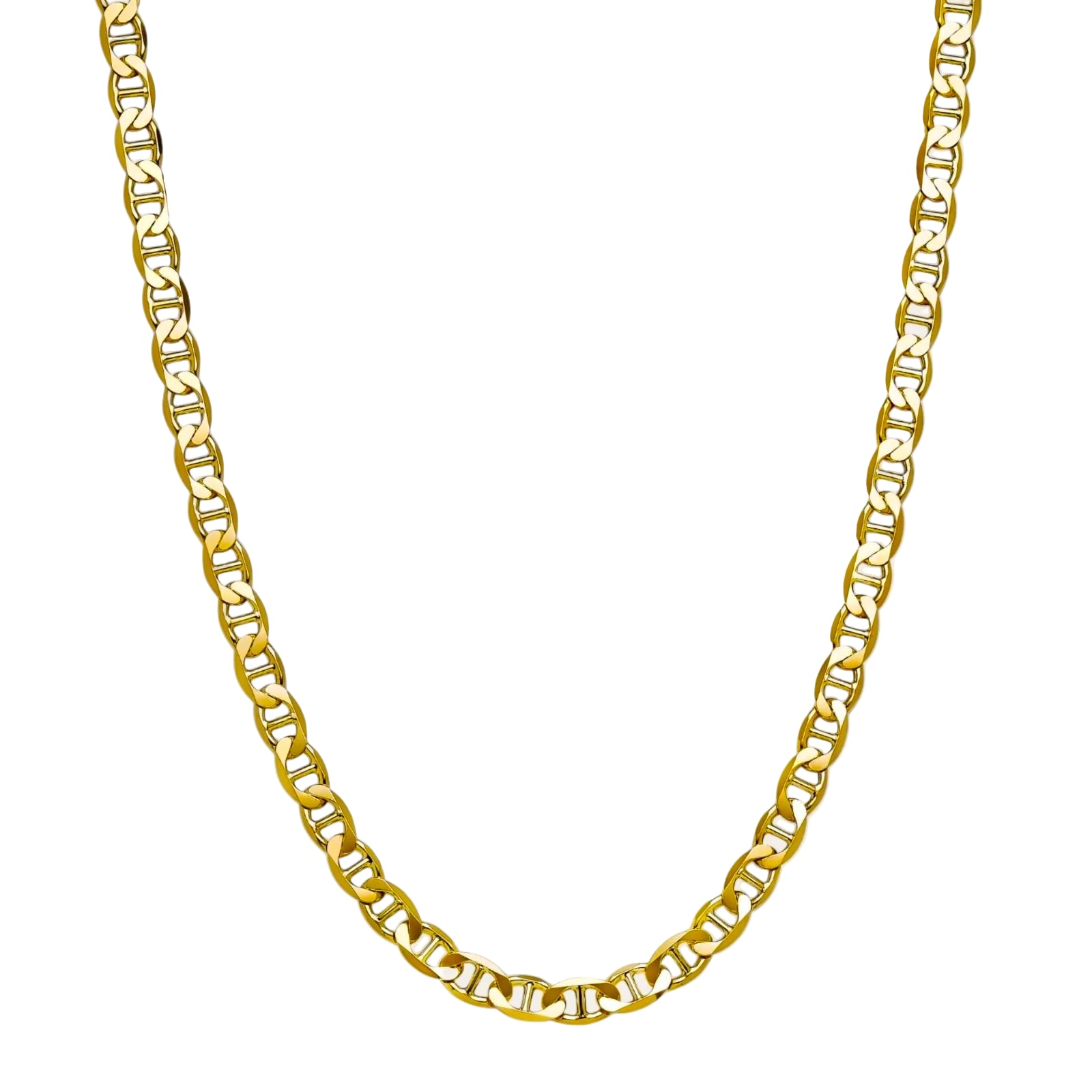 4mm Mariner 14K Gold Chain