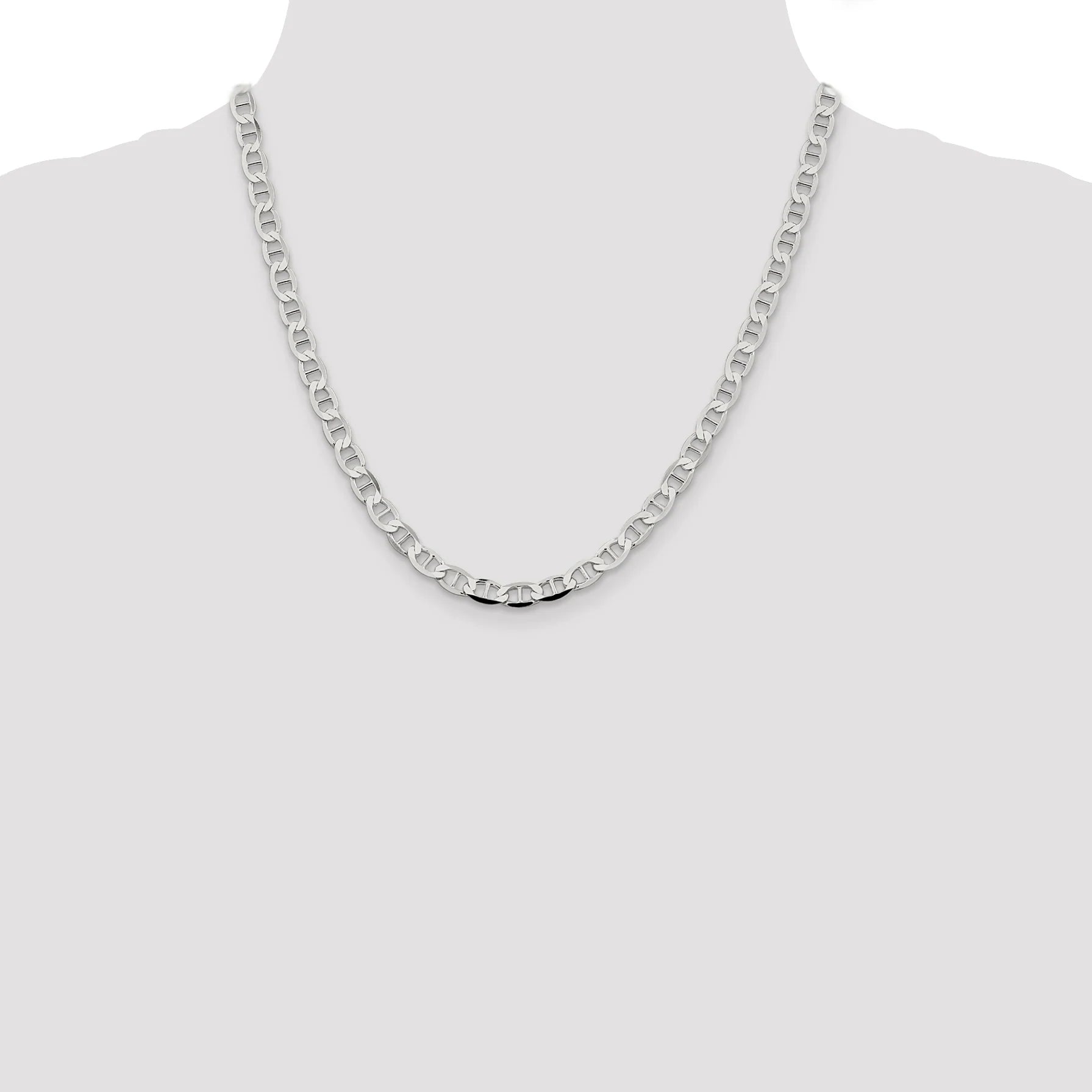 6mm 925 Mariner Chain