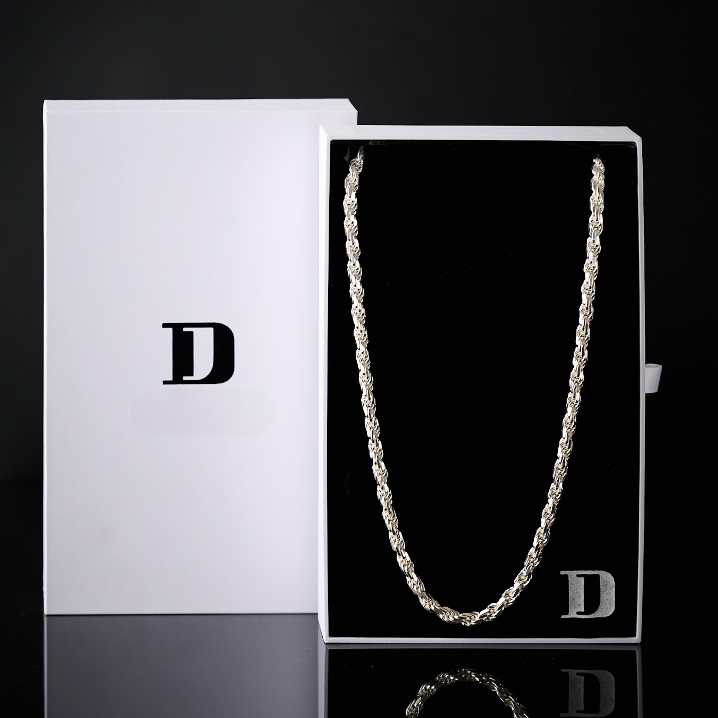 6MM ROPE 925 CHAIN DC
