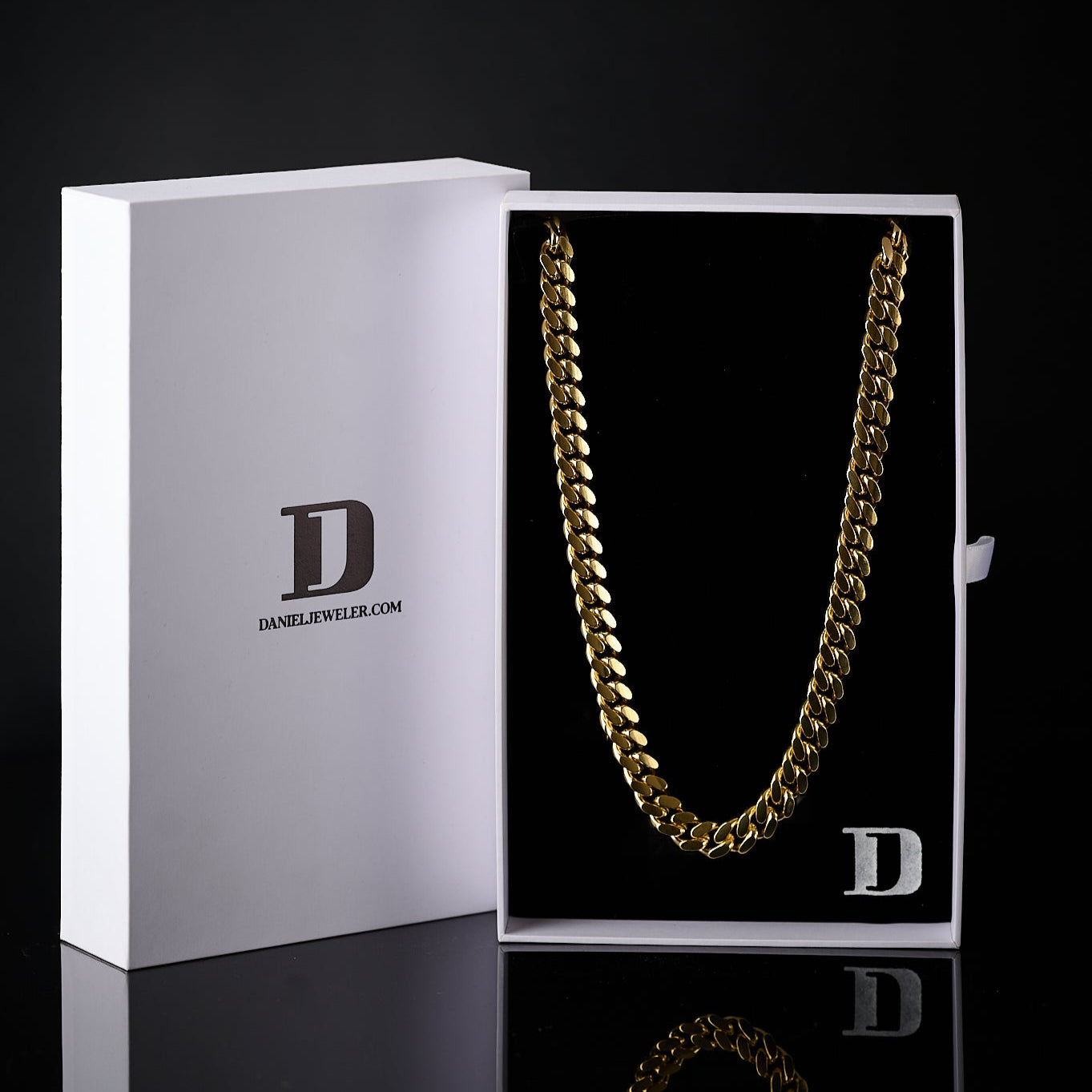 Miami Cuban 14K Gold Vermeil Necklace