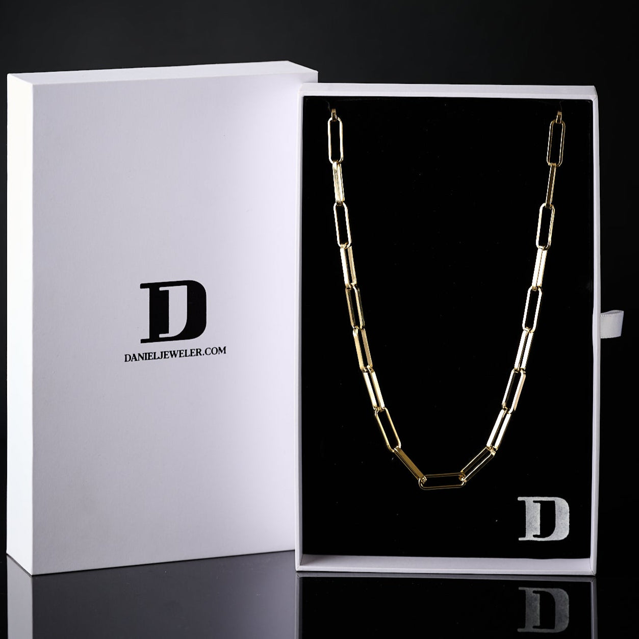 Paperclip 14K Gold Chain
