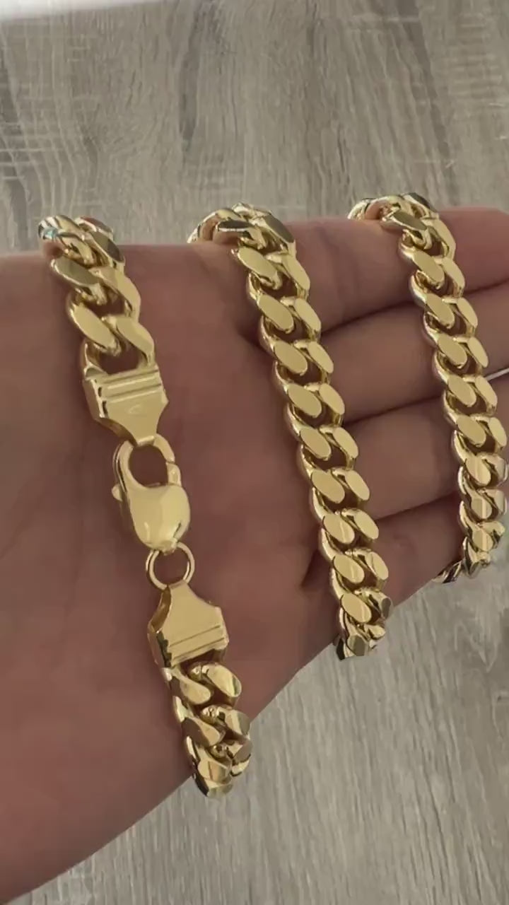 10mm Miami Cuban Link Bracelet 