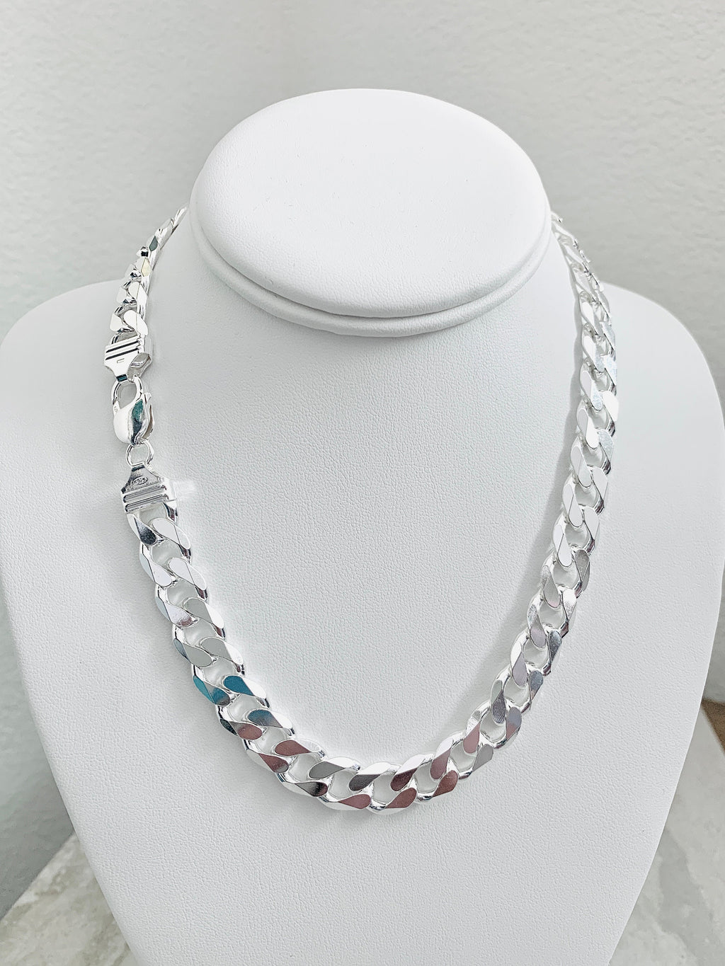 Silver shop chain 12mm