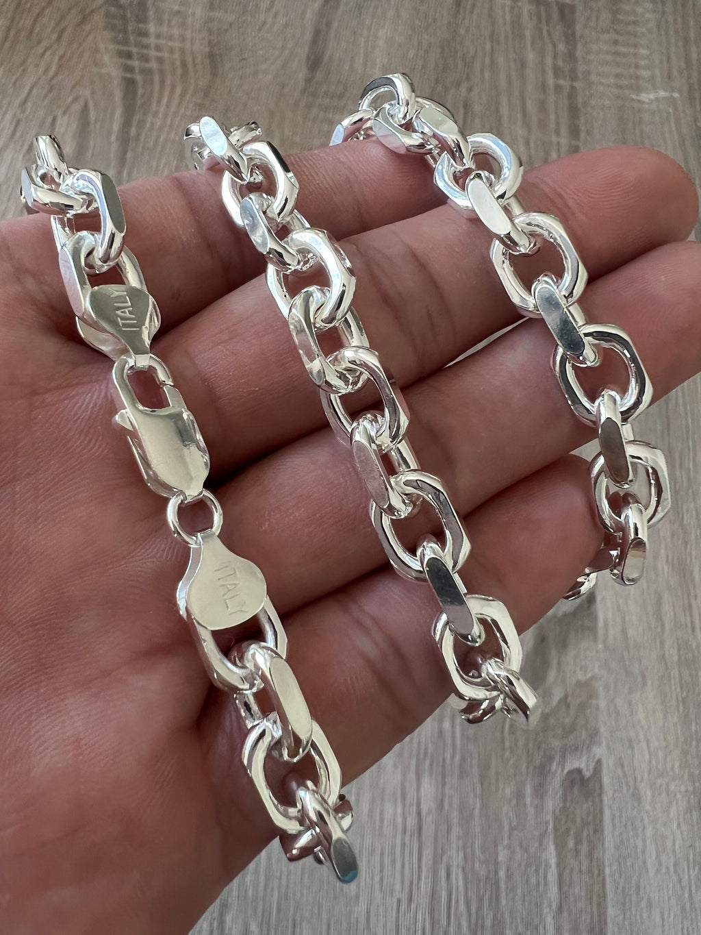 Bracelet Women Men Stainless Steel Gold Link Chain Unisex Jewelry Gift 