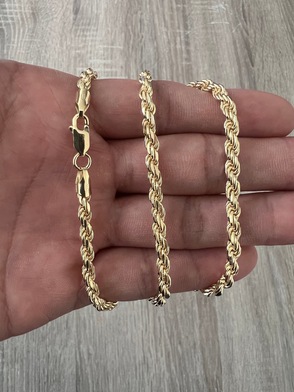 4mm 14k Gold Filled or Sterling Silver Long and Short Oval Chain
