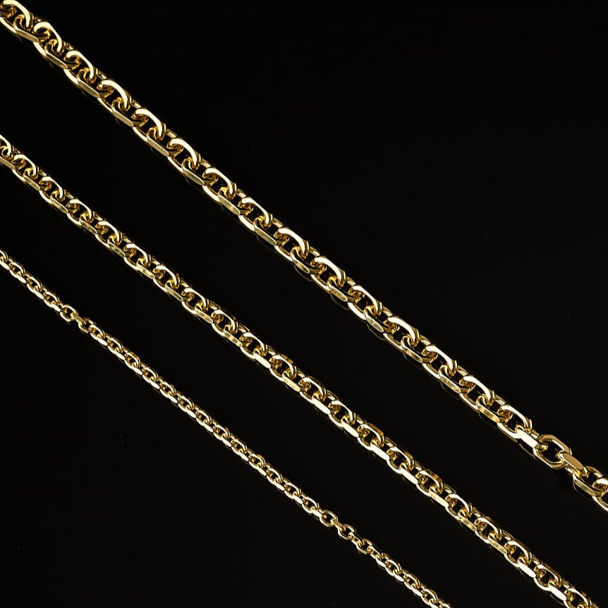 GOLD CABLE NECKLACE