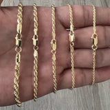 ROPE 14K GOLD VERMEIL CHAIN