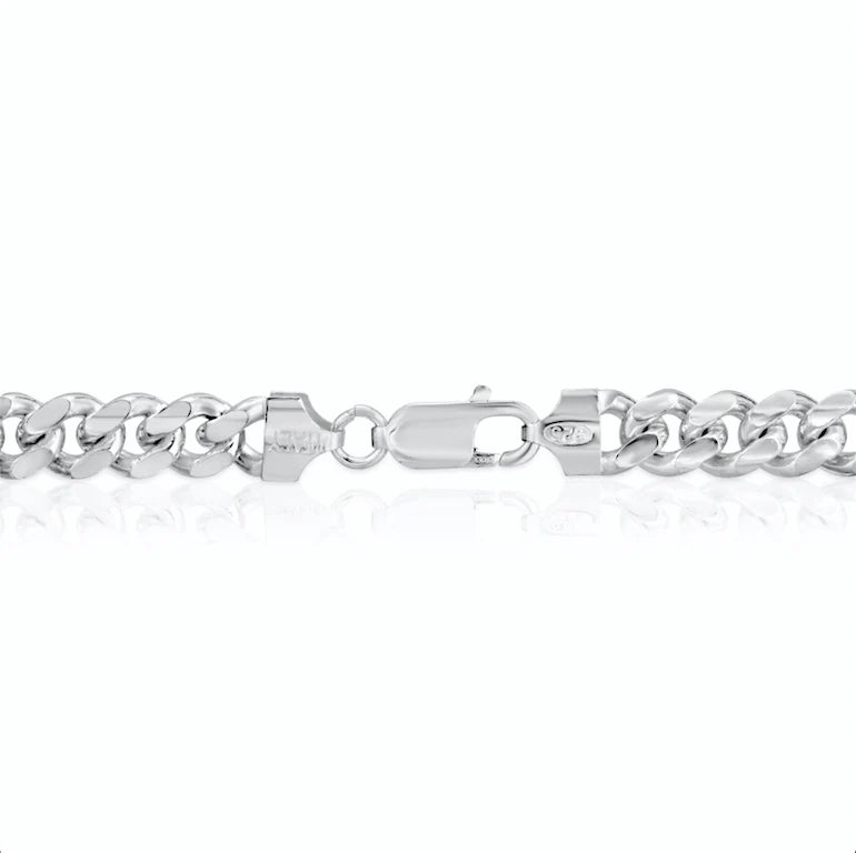 10mm Miami Cuban Lobster Necklace