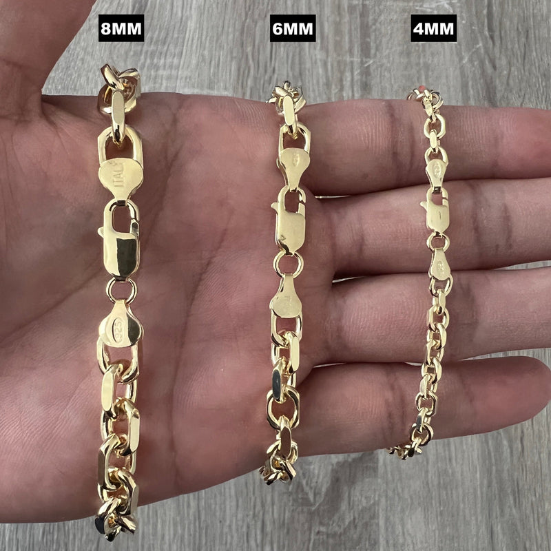 Cable 14K Gold Necklace