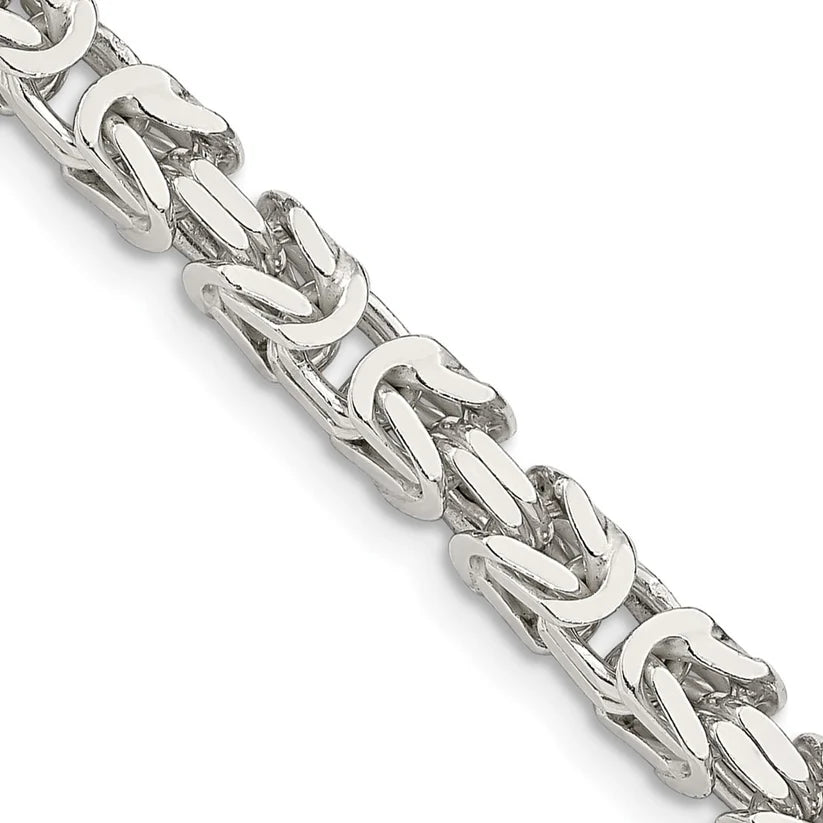 4MM BYZANTINE 925 CHAIN