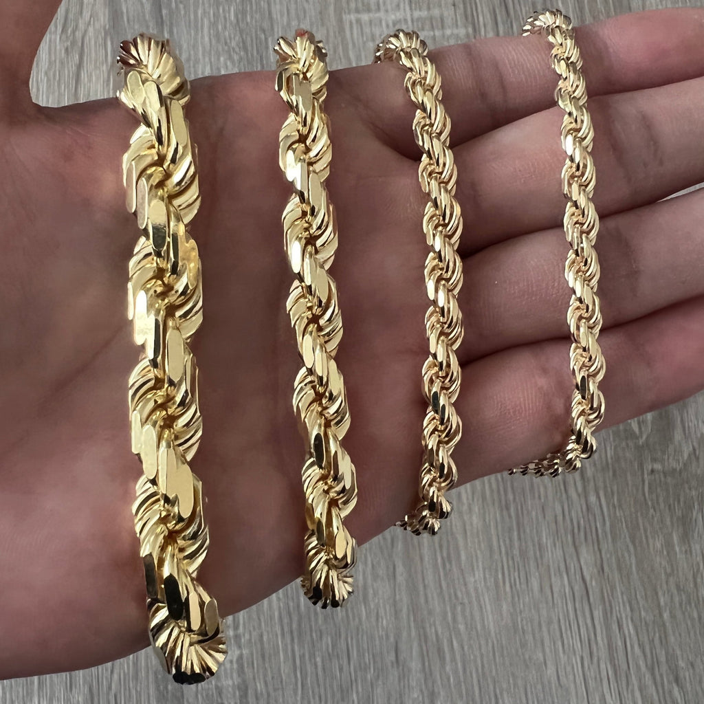 ROPE 14K GOLD VERMEIL CHAIN – Daniel Jeweler
