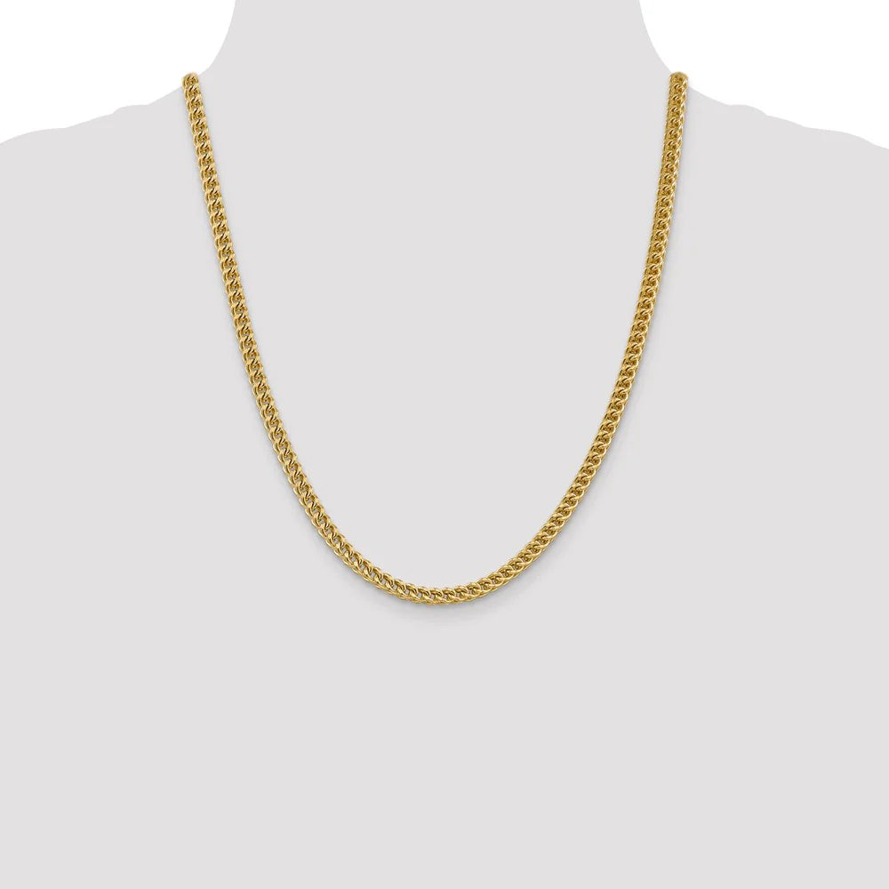 5mm Franco 14K Gold Chain