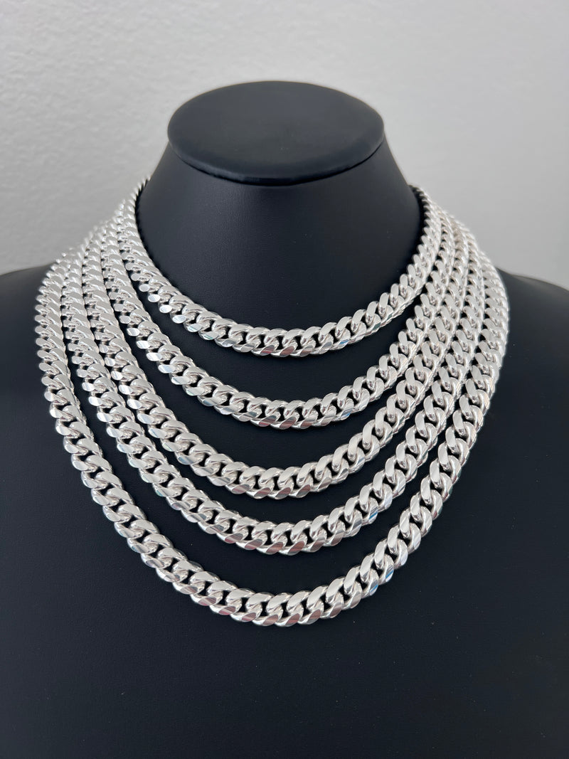 10mm Miami Cuban Box Lock Necklace
