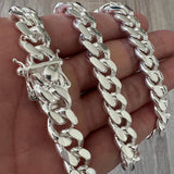 10mm Miami Cuban Box Lock Necklace