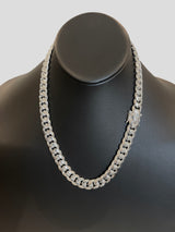 12mm Miami Cuban Box Lock Necklace