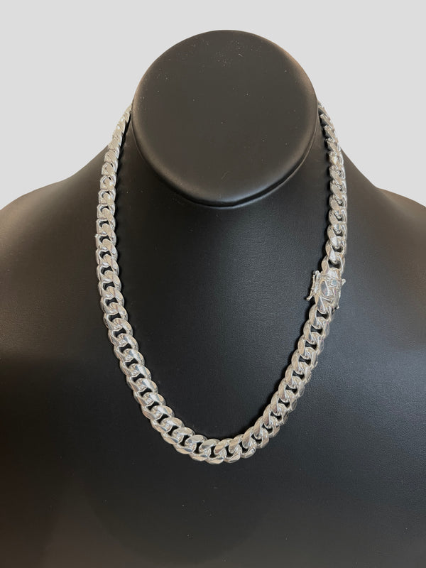 12mm Miami Cuban Box Lock Necklace