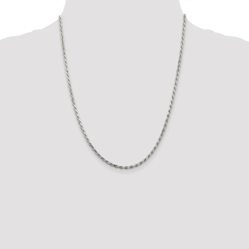 2.5MM ROPE 925 CHAIN DC