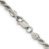 3MM ROPE 925 CHAIN DC