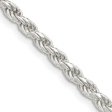 3MM ROPE 925 CHAIN DC