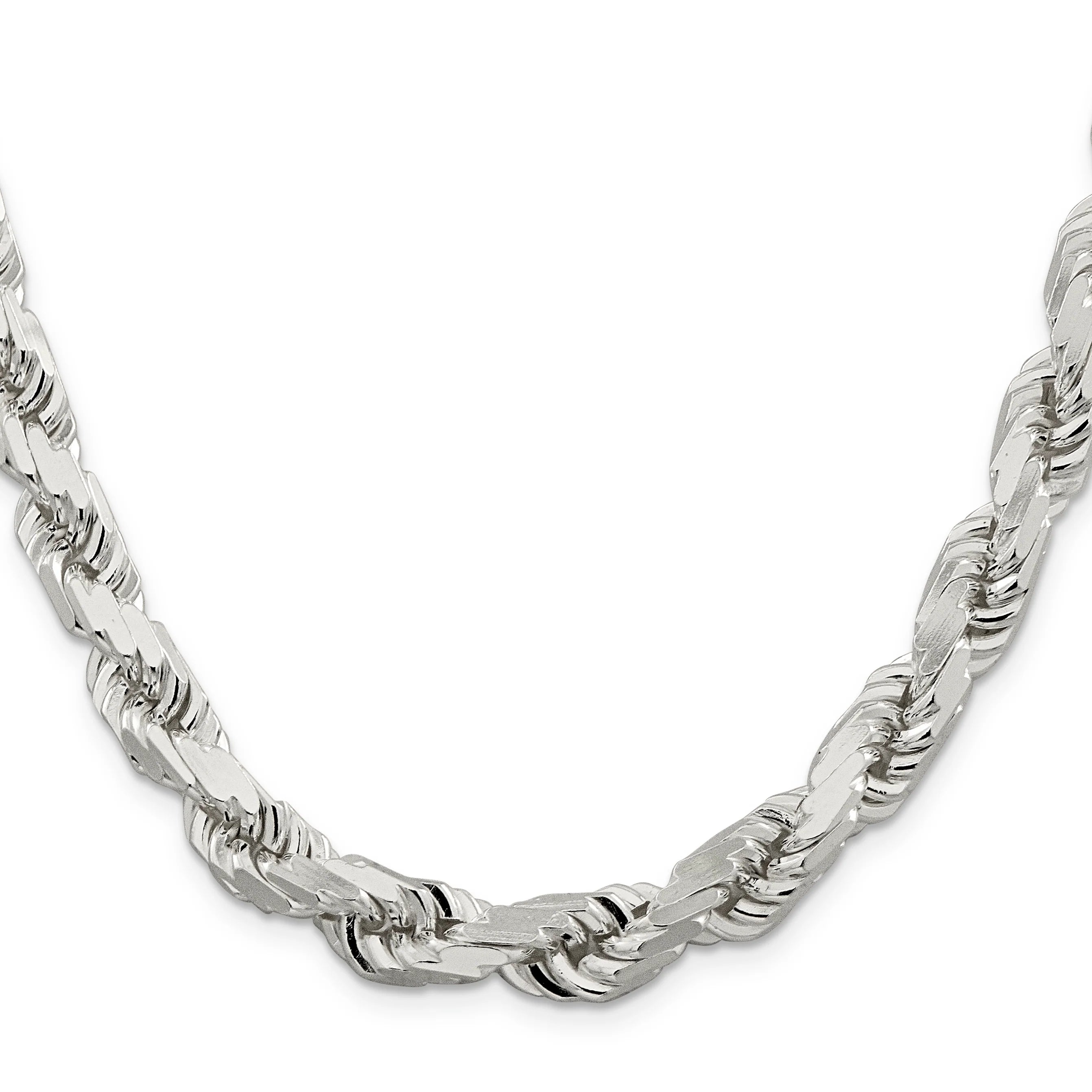11MM ROPE 925 CHAIN DC