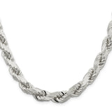 11MM ROPE 925 CHAIN DC