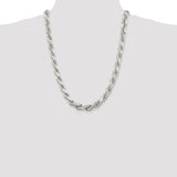 11MM ROPE 925 CHAIN DC