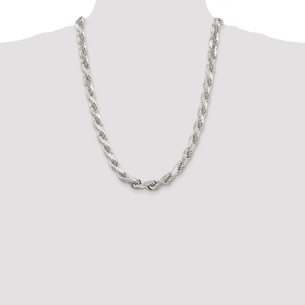 11MM ROPE 925 CHAIN DC