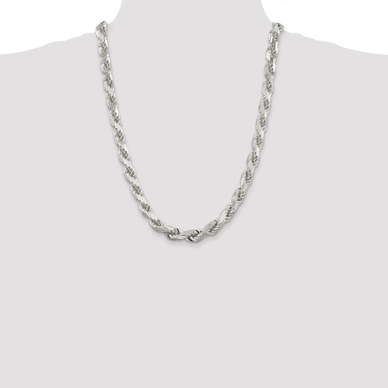 11MM ROPE 925 CHAIN DC