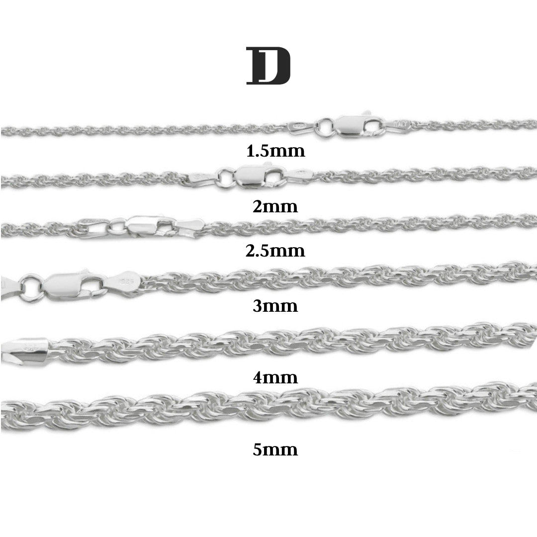 Rope 925 Necklace DC
