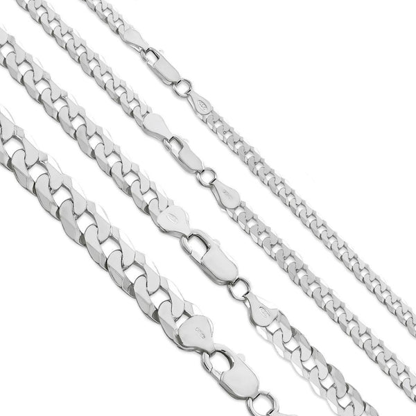 925 FLAT CUBAN CHAIN