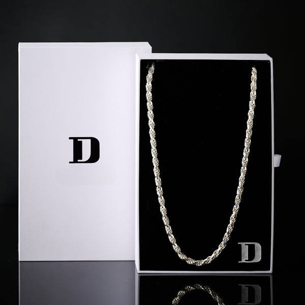 6MM ROPE 925 CHAIN DC
