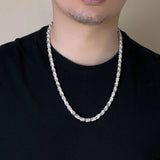 7MM ROPE 925 CHAIN DC