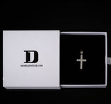 Moissanite Cross Religious Pendant Small