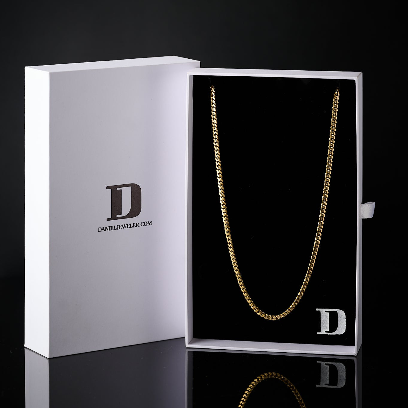 4mm Miami Cuban 14K Gold Necklace