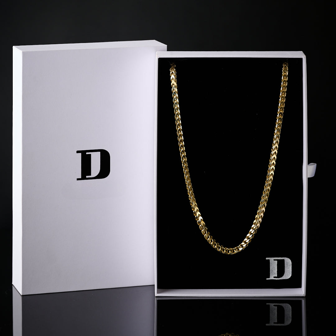 5mm Franco 14K Gold Chain