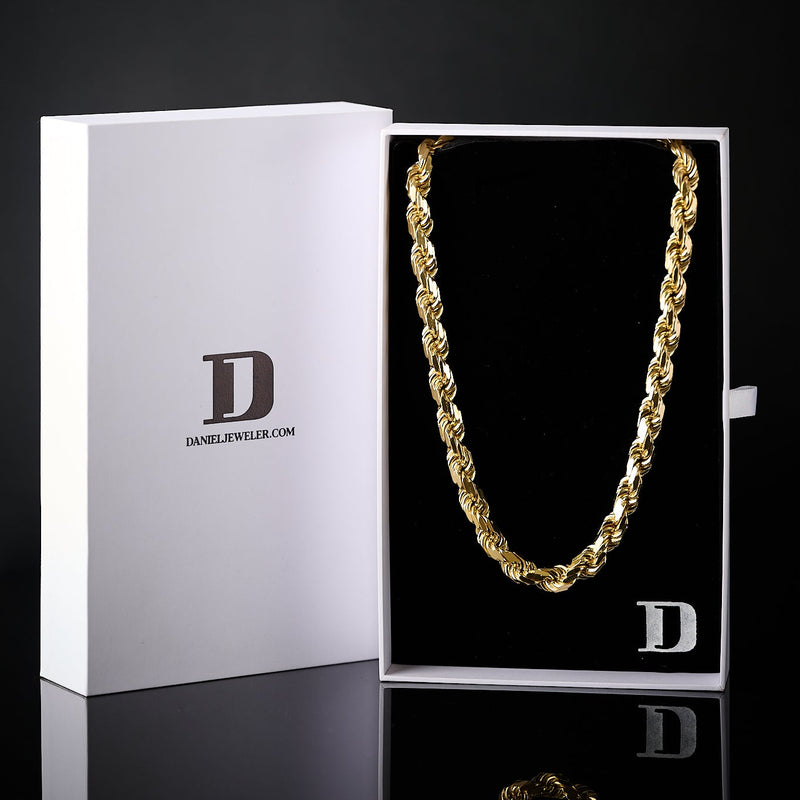 ROPE 14K GOLD VERMEIL CHAIN