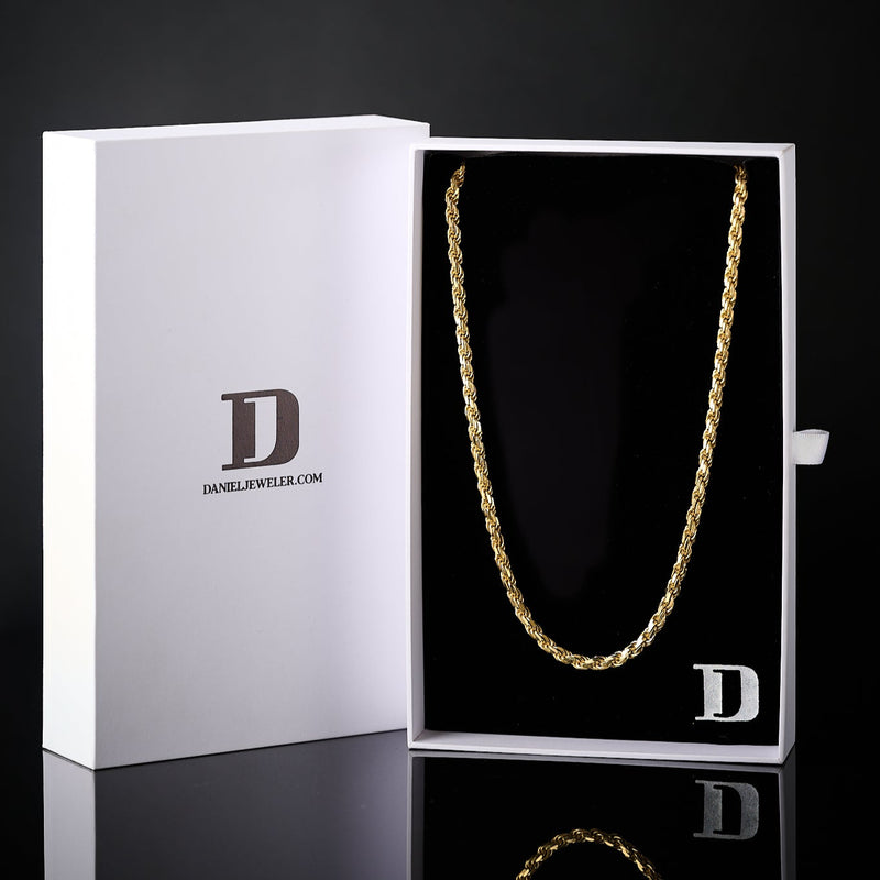 ROPE 14K GOLD VERMEIL CHAIN
