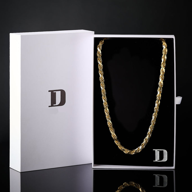 ROPE 14K GOLD VERMEIL CHAIN