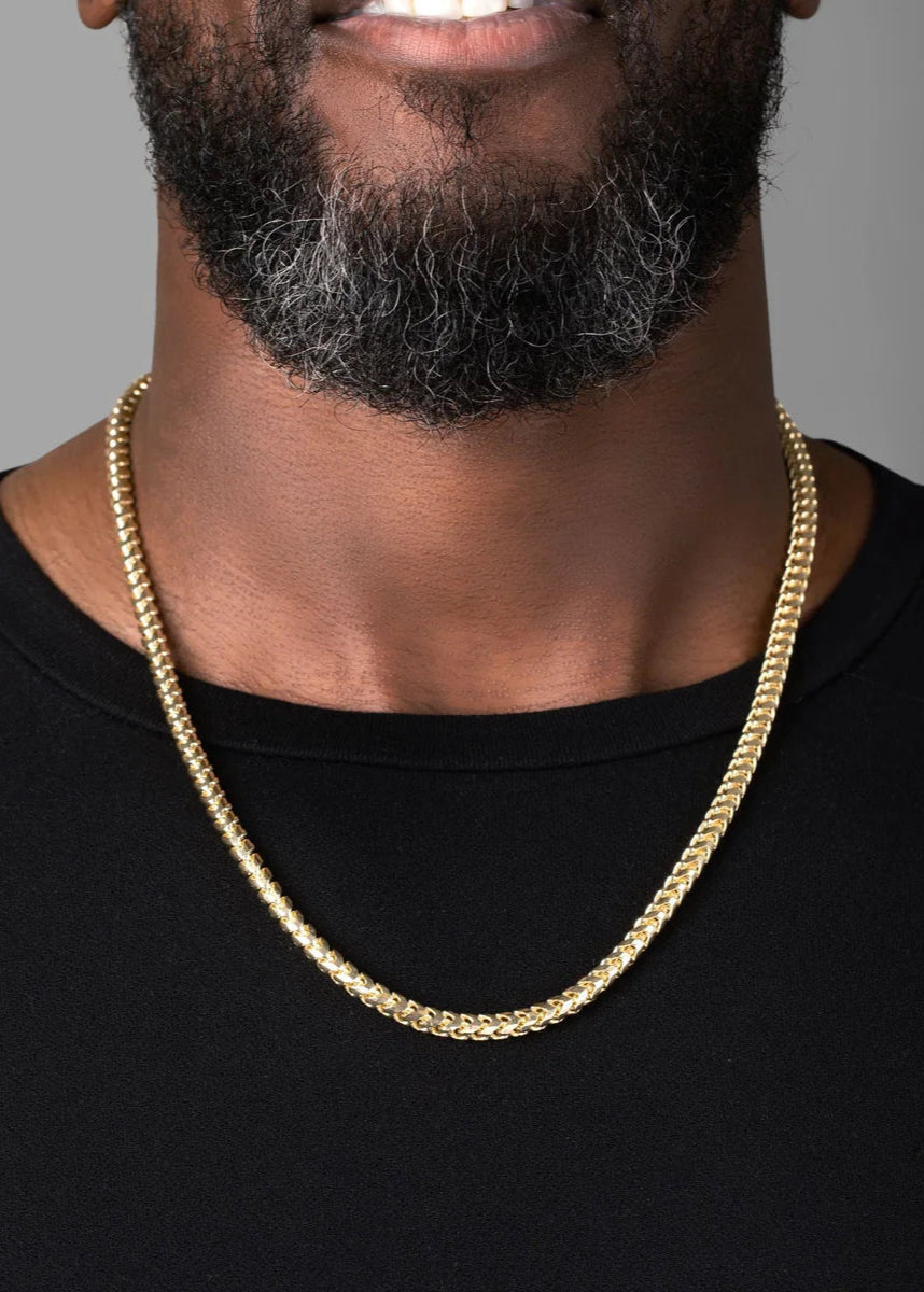 4MM FRANCO 14K GOLD CHAIN DC