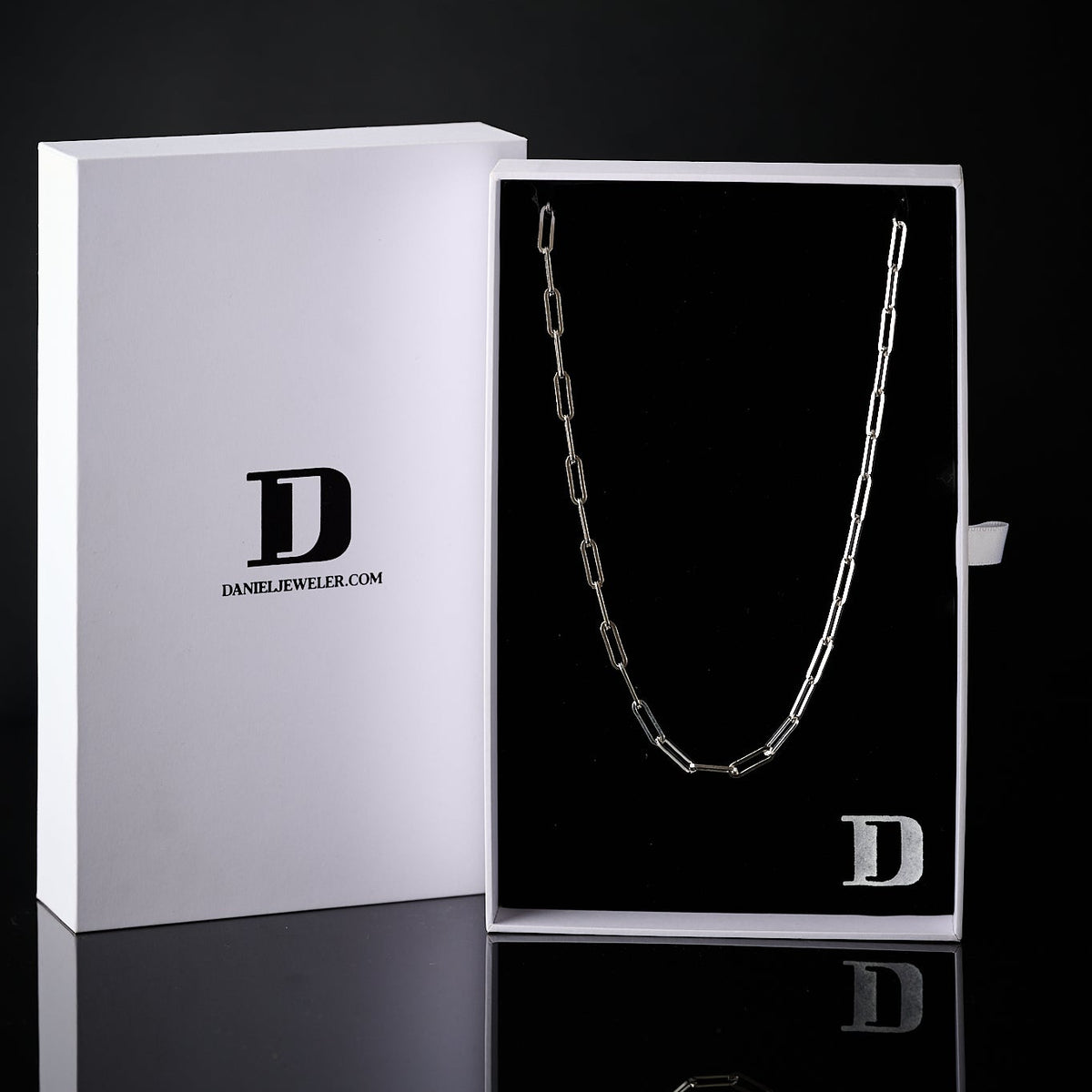 4mm Paperclip 925 Chain