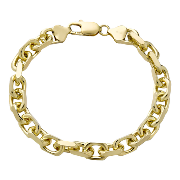 Cable 14K Gold Bracelet