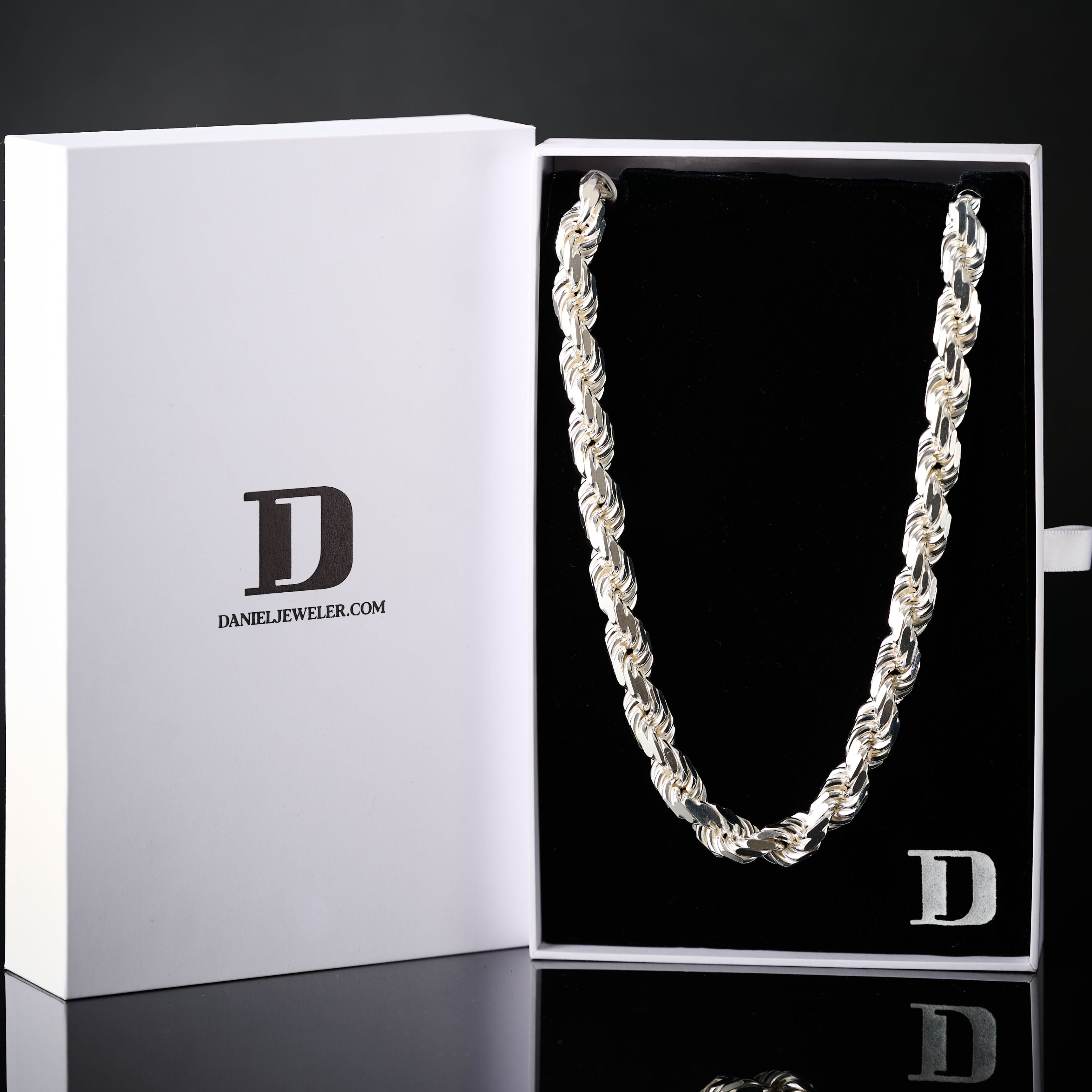 11MM 925 Rope Necklace DC