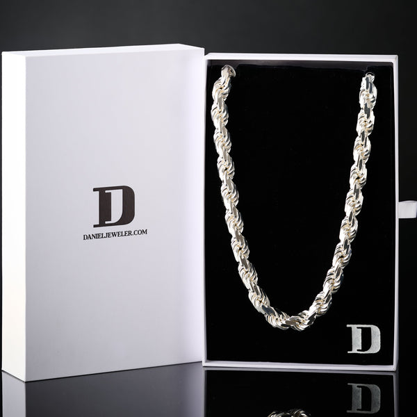 11MM 925 Rope Necklace DC