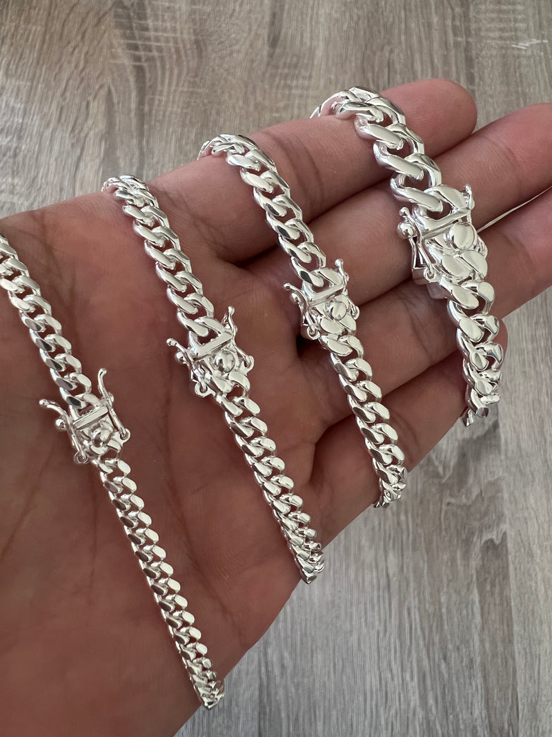 16mm Miami Big Box Clasp Cuban Chain Necklace Iced Out Cubic