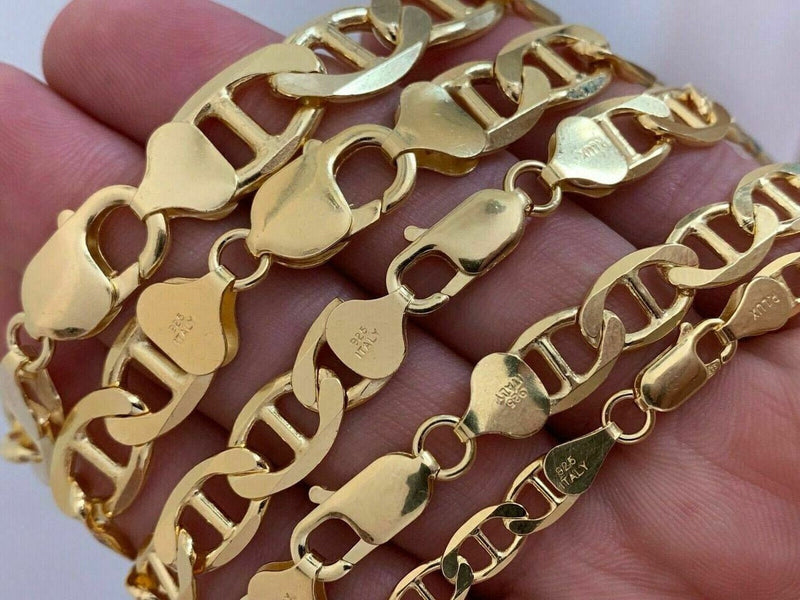 18k Rose Gold Mens Chain | Rosegold Chain Men | 18 Gold Chain Mens |  Necklace - Gold Chain - Aliexpress