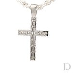 925 Sterling Silver Moissanite Cross Religious Pendant Iced Diamond GRA certified stones Jesus Large